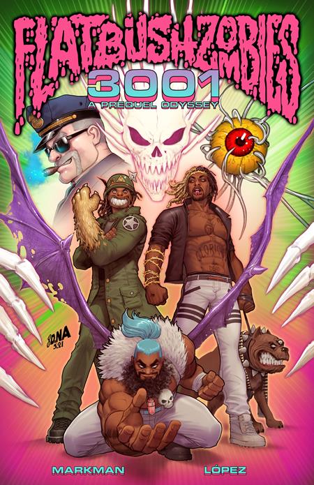 FLATBUSH ZOMBIES 3001 TP A PREQUEL ODYSSEY ISBN: 978194087881252000 - FOC DATE: 7/5/26  - Release Date: 8/5/26