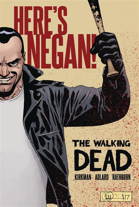WALKING DEAD HERES NEGAN HC (MR)  - Release Date:  10/4/2017