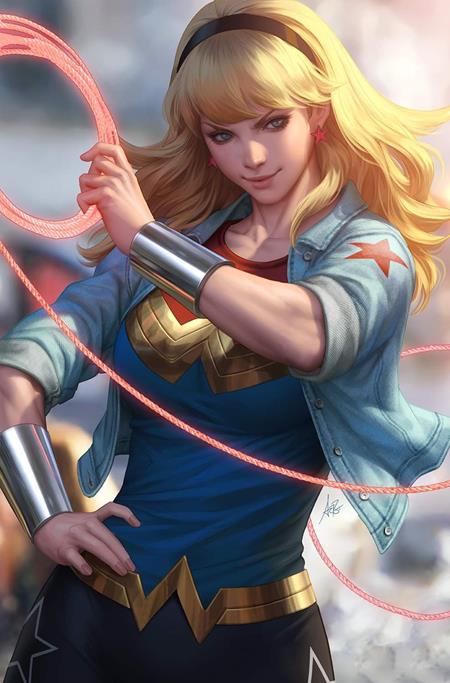 WONDER WOMAN #13 CVR C STANLEY ARTGERM LAU CARD STOCK VAR (ABSOLUTE POWER)  - Release Date:  9/18/24