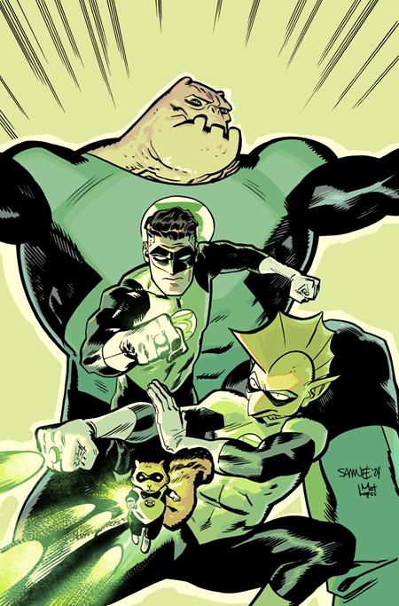GREEN LANTERN #15 CVR B CHRIS SAMNEE CARD STOCK VAR (ABSOLUTE POWER)  - Release Date:  9/11/24