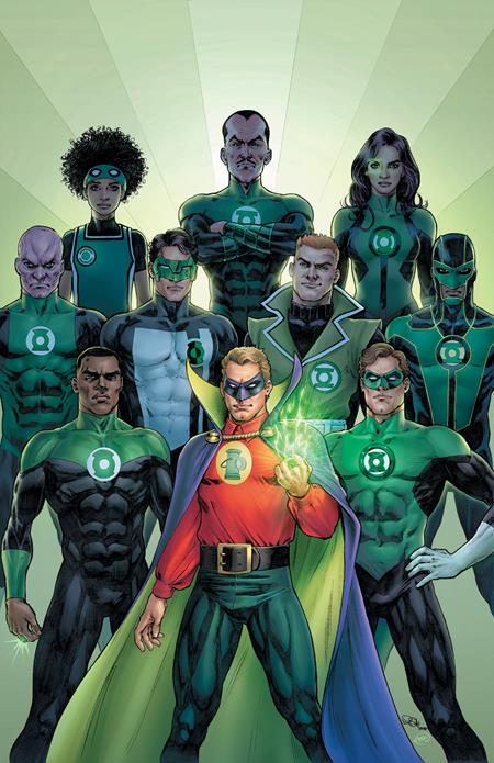 GREEN LANTERN #15 CVR D NICOLA SCOTT ARTIST SPOTLIGHT CARD STOCK VAR (ABSOLUTE POWER)  - Release Date:  9/11/24