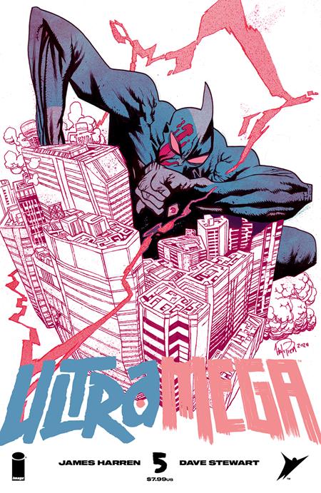 ULTRAMEGA BY JAMES HARREN #5 (OF 8) CVR A JAMES HARREN & DAVE STEWART (MR)  - Release Date:  9/18/24