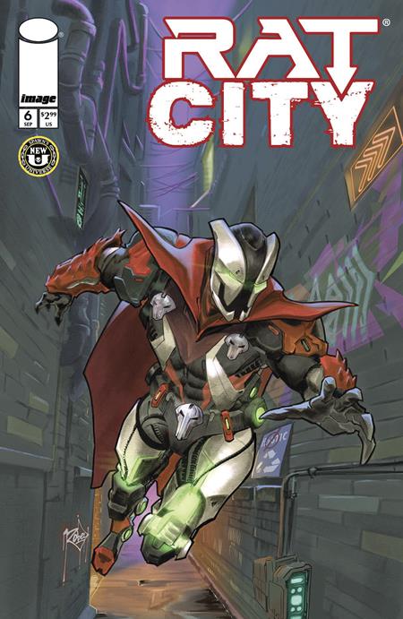 SPAWN RAT CITY #6 CVR B THADDEUS ROBECK VAR  - Release Date:  9/18/24