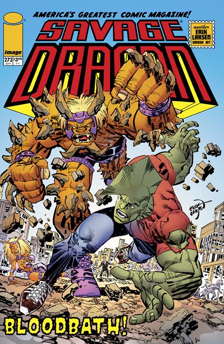 SAVAGE DRAGON #273 CVR A ERIK LARSEN (MR)  - Release Date:  9/25/24