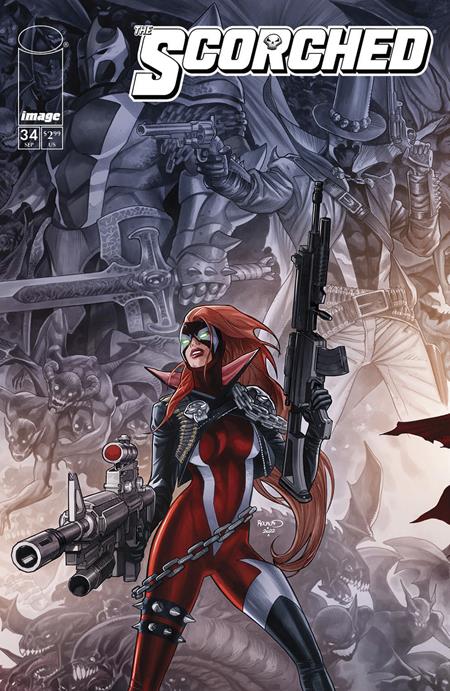 SPAWN SCORCHED #34 CVR B PAUL RENAUD VAR  - Release Date:  10/9/24