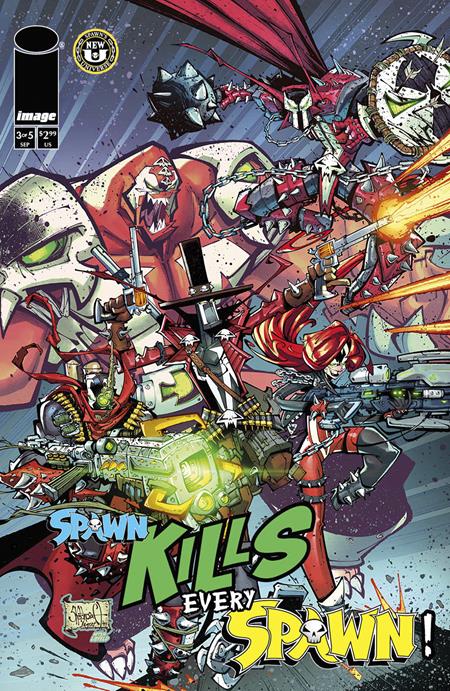 SPAWN KILLS EVERY SPAWN #3 (OF 5)  - Release Date:  9/25/24