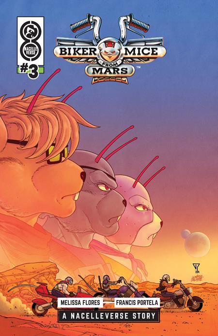 BIKER MICE FROM MARS #3 (OF 3) CVR E INC 1:20 FRANCIS PORTELA VAR  - Release Date:  9/18/24