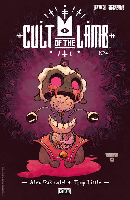 CULT OF THE LAMB #4 (OF 4) CVR E INC 1:30 JESSE LONERGAN VAR  - Release Date:  9/25/24