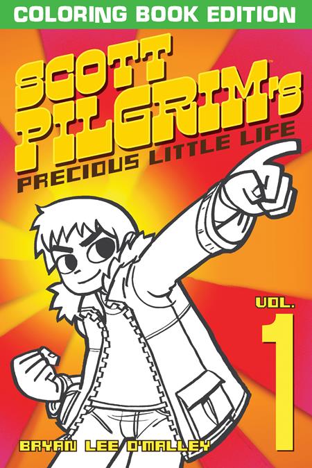 SCOTT PILGRIMS PRECIOUS LITTLE LIFE COLORING BOOK TP  - Release Date:  9/11/24