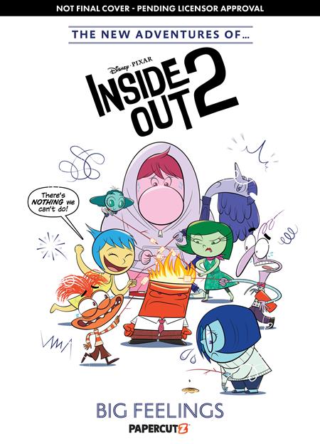 NEW ADVENTURES OF DISNEY & PIXAR INSIDE OUT 2 HC VOL 1 BIG FEELINGS  - Release Date:  10/2/24