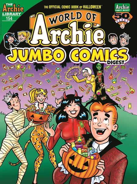 WORLD OF ARCHIE JUMBO COMICS DIGEST #154 - 9/24/25 - Release Date:  9/24/25