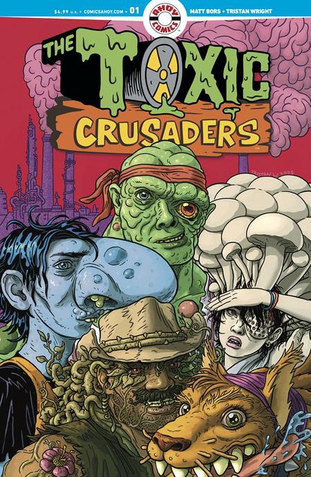 TOXIC CRUSADERS #1 (OF 5) CVR A TRISTAN WRIGHT (MR) - 9/10/25 - Release Date:  9/10/25