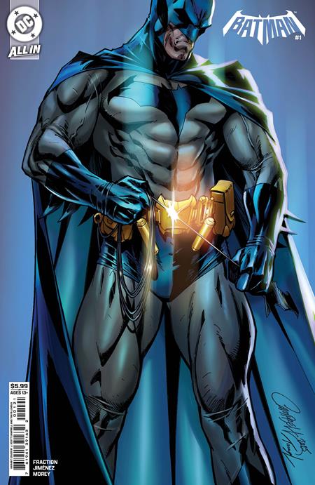 BATMAN #1 CVR D J SCOTT CAMPBELL CARD STOCK VAR - 9/3/25 - Release Date:  9/3/25
