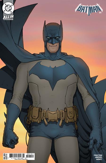 BATMAN #1 CVR E FRANK QUITELY CARD STOCK VAR - 9/3/25 - Release Date:  9/3/25