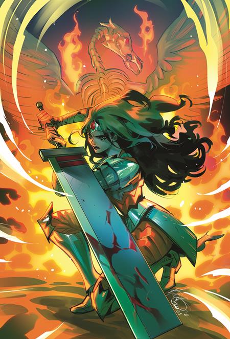 ABSOLUTE WONDER WOMAN #12 CVR B MIRKA ANDOLFO CARD STOCK VAR - 9/24/25 - Release Date:  9/24/25