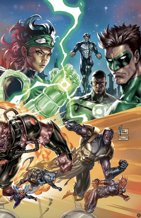 GREEN LANTERN #27 CVR A V KEN MARION (STARBREAKER SUPREMACY) - 9/24/25 - Release Date:  9/24/25