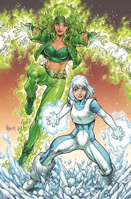 FIRE & ICE WHEN HELL FREEZES OVER #6 (OF 6) CVR B TODD NAUCK CARD STOCK VAR - 9/10/25 - Release Date:  9/10/25