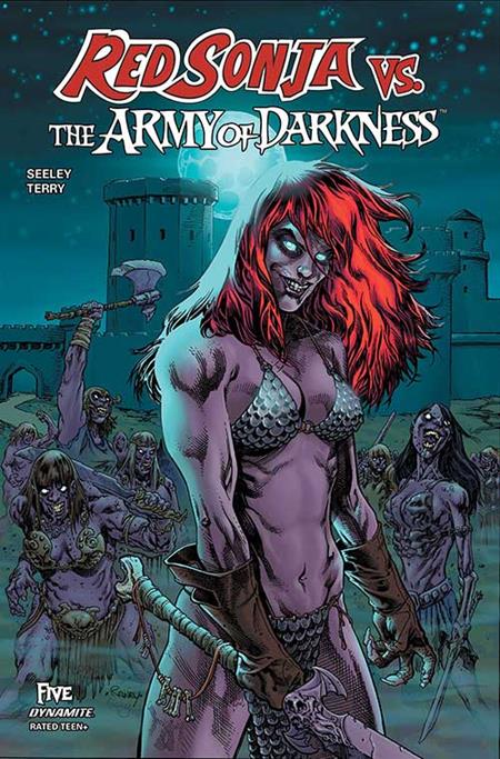 RED SONJA VS ARMY OF DARKNESS #5 CVR C TOM RANEY VAR - 8/27/25 - Release Date:  8/27/25
