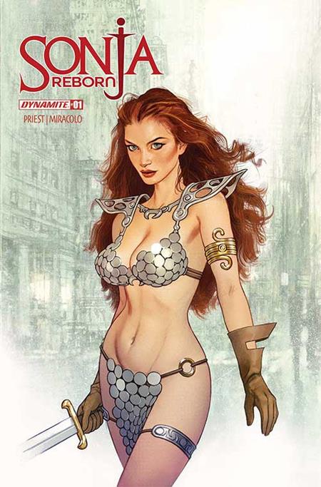 SONJA REBORN #1 CVR H JOSHUA MIDDLETON FOIL VAR - 8/27/25 - Release Date:  8/27/25