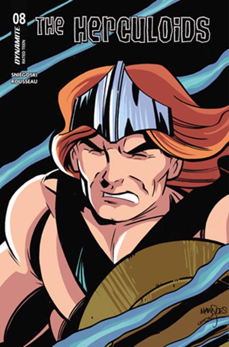 HERCULOIDS #8 CVR D ANTHONY MARQUES VAR - 9/17/25 - Release Date:  9/17/25