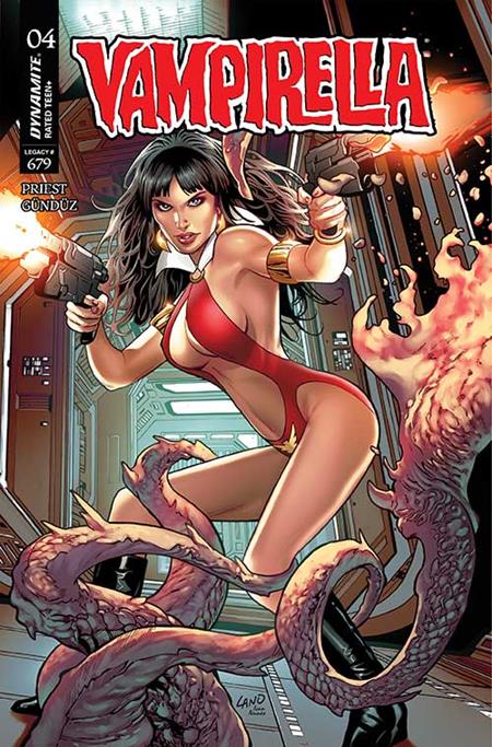 VAMPIRELLA (2025) #4 CVR B GREG LAND VAR - ISBN: 72513035358004021 - Release Date:  8/6/25