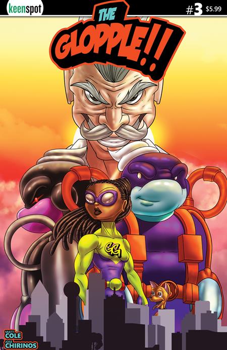 GLOPPLE #3 CVR A JOSE CHIRINOS - ISBN: 60283502306500311 - Release Date:  9/17/25