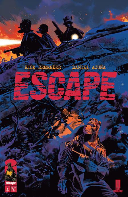 ESCAPE #2 CVR A DANIEL ACUNA - 9/17/25 - Release Date:  9/17/25