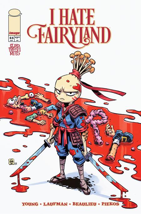 I HATE FAIRYLAND #44 CVR A DEREK LAUFMAN (MR) - 9/17/25 - Release Date:  9/17/25