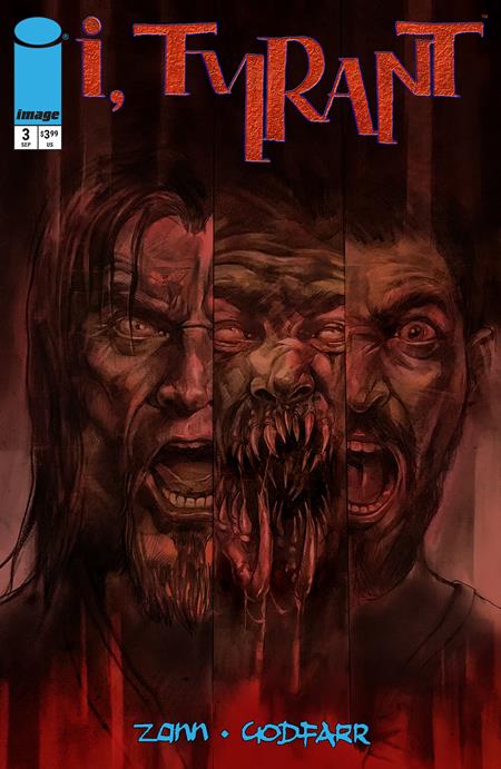 I TYRANT #3 CVR A GODFARR (MR) - 9/24/25 - Release Date:  9/24/25