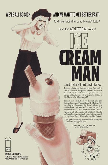 ICE CREAM MAN #47 CVR A MARTIN MORAZZO & CHRIS OHALLORAN (MR) - 11/5/25 - Release Date:  11/5/25