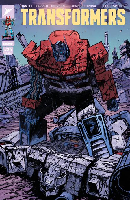 TRANSFORMERS #24 CVR A DANIEL WARREN JOHNSON & MIKE SPICER - 9/10/25 - Release Date:  9/10/25