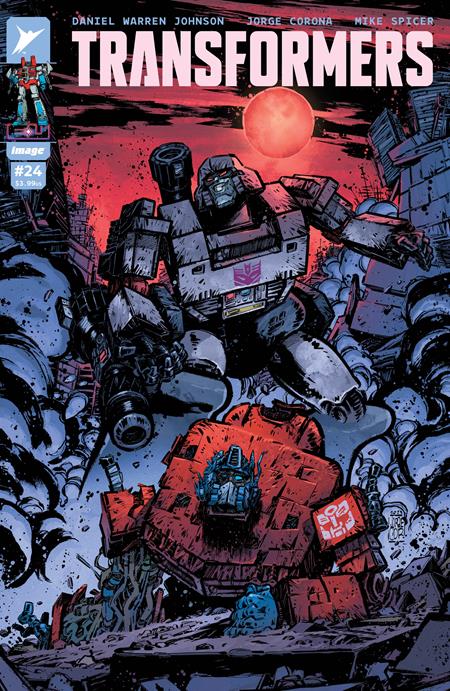 TRANSFORMERS #24 CVR B JORGE CORONA & MIKE SPICER VAR - 9/10/25 - Release Date:  9/10/25