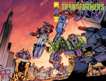 TRANSFORMERS #24 CVR F DANIEL WARREN JOHNSON & MIKE SPICER WRAPAROUND VAR - 9/10/25 - Release Date:  9/10/25