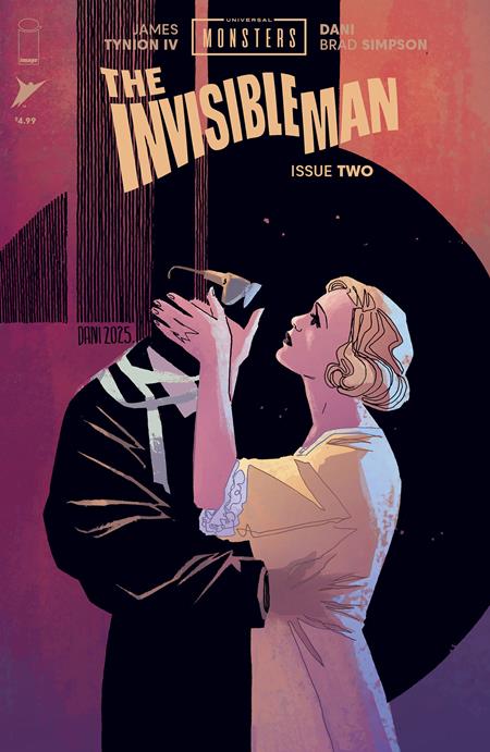 UNIVERSAL MONSTERS THE INVISIBLE MAN #2 (OF 4) CVR A BRAD SIMPSON & DANI - 9/24/25 - Release Date:  9/24/25
