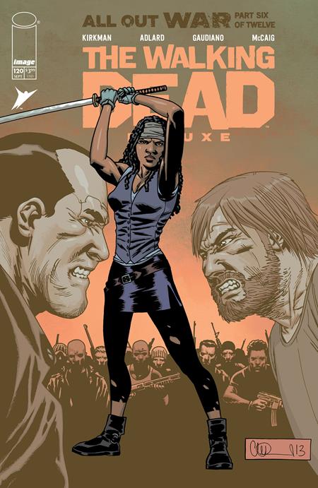 WALKING DEAD DELUXE #120 CVR B CHARLIE ADLARD & DAVE MCCAIG VAR (MR) - 9/3/25 - Release Date:  9/3/25