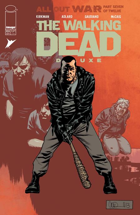 WALKING DEAD DELUXE #121 CVR B CHARLIE ADLARD & DAVE MCCAIG VAR (MR) - 9/17/25 - Release Date:  9/17/25
