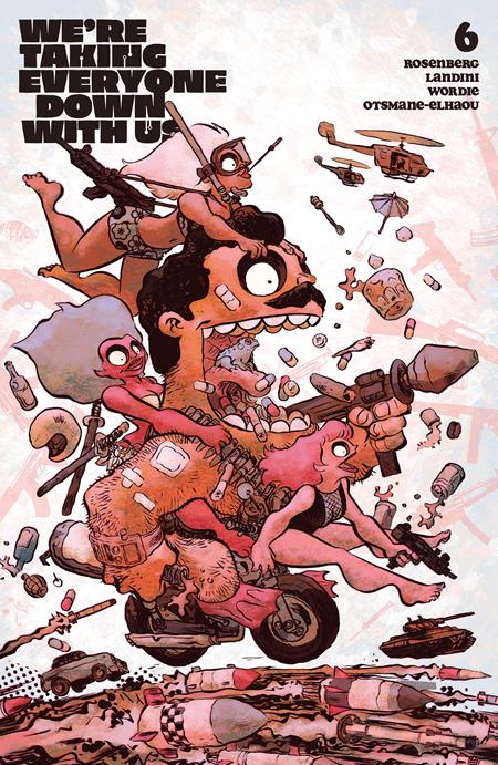 WERE TAKING EVERYONE DOWN WITH US #6 (OF 6) CVR B JESSE LONERGAN VAR (MR) - 9/24/25 - Release Date:  9/24/25