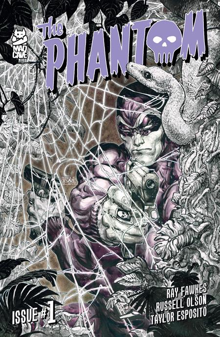PHANTOM #1 CVR E FREDDIE WILLIAMS II BW VAR - 9/24/25 - Release Date:  9/24/25