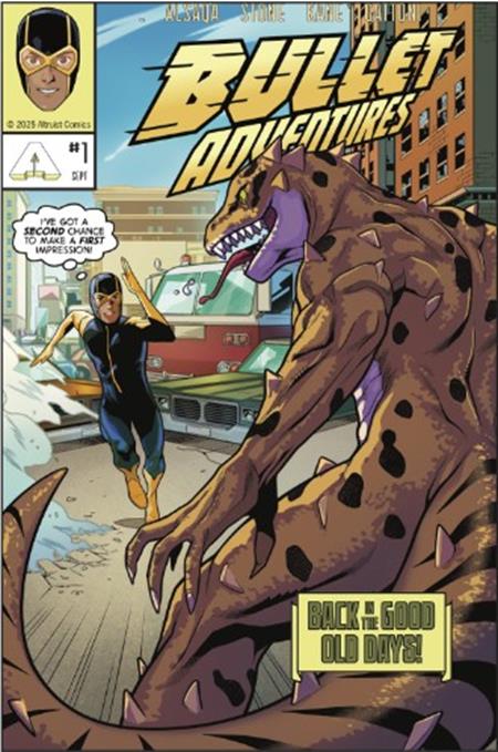 BULLET ADVENTURES #1 CVR A NICOLAS CARRIZO & FRANCESCA CITTARELLI - 9/10/25 - Release Date:  9/10/25