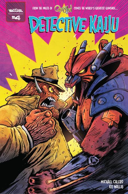 DETECTIVE KAIJU #4 (OF 4) CVR A KIT WALLIS - 9/24/25 - Release Date:  9/24/25