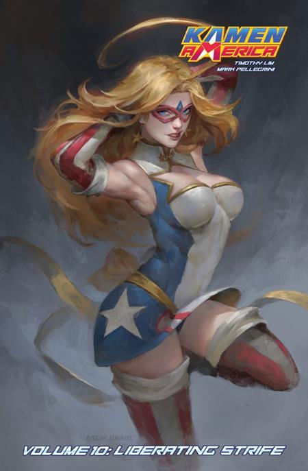 KAMEN AMERICA #10 CVR C ART OF NEIGHT LIBERATING DREAM LUNAR EXCLUSIVE VAR - 9/17/25 - Release Date:  9/17/25