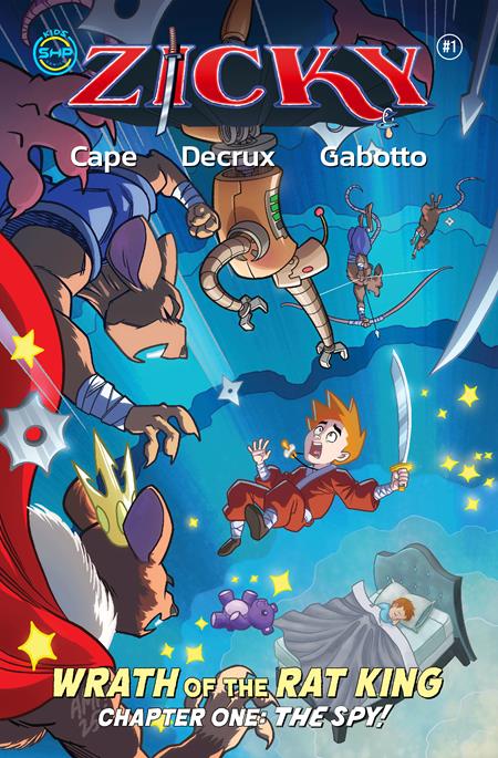 ZICKY #1 (OF 5) CVR B TONY FLEECS VAR - 9/17/25 - Release Date:  9/17/25