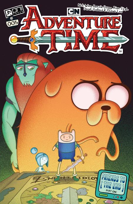 ADVENTURE TIME (2025) #5 CVR A NICK WINN - 9/3/25 - Release Date:  9/3/25
