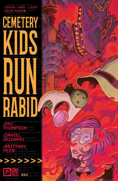 CEMETERY KIDS RUN RABID #2 (OF 4) CVR A DANIEL IRIZARRI - 9/17/25 - Release Date:  9/17/25