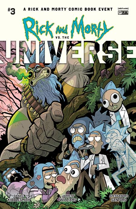 RICK AND MORTY VS THE UNIVERSE #3 (OF 4) CVR B TROY LITTLE VAR - 9/24/25 - Release Date:  9/24/25