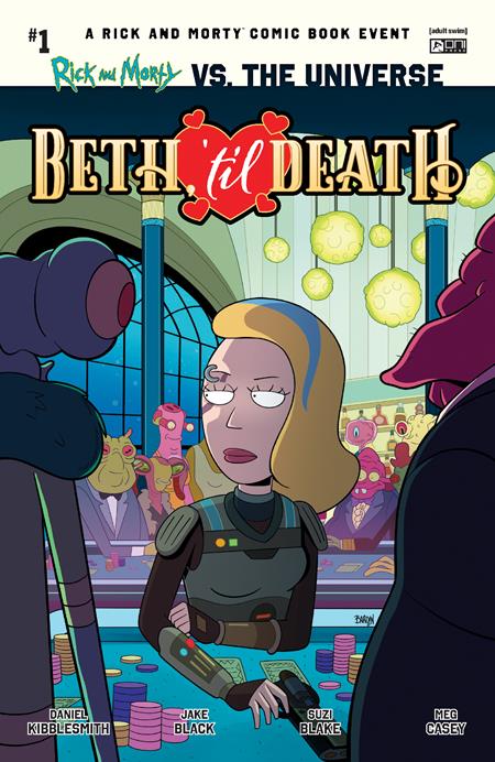 RICK AND MORTY VS THE UNIVERSE BETH TIL DEATH #1 (ONE SHOT) CVR A DAVE BARDIN - 9/10/25 - Release Date:  9/10/25