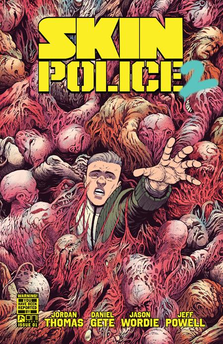 SKIN POLICE 2 #1 (OF 4) CVR A DANIEL GETE (MR) - 9/3/25 - Release Date:  9/3/25