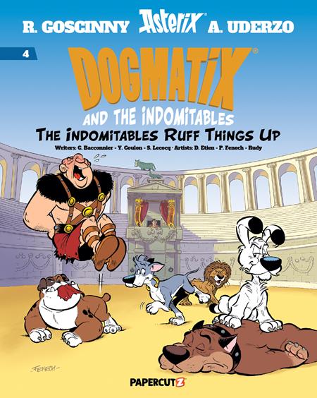 DOGMATIX & THE INDOMITABLES TP VOL 04 INDOMITABLES RUFF THINGS UP - 9/10/25 - Release Date:  9/10/25