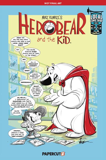 HEROBEAR AND THE KID LCSD SPECIAL - 9/24/25 - Release Date:  9/24/25