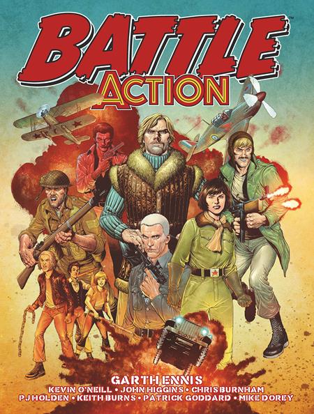 BATTLE ACTION HC VOL 01 Previously Offered Thru Other Distributors - 9/17/25 - Release Date:  9/17/25